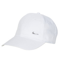 Tekstilni dodatki Kape s šiltom Nike U NSW H86 METAL SWOOSH CAP Bela / Srebrna