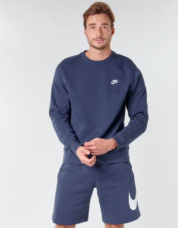 Oblačila Moški Puloverji Nike M NSW CLUB CRW BB Modra