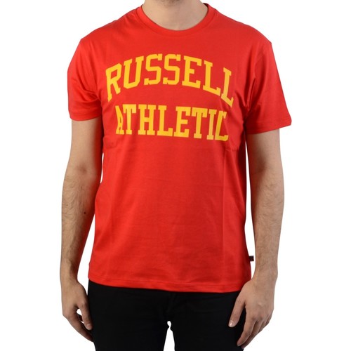 Oblačila Moški Majice s kratkimi rokavi Russell Athletic 131032 Rdeča