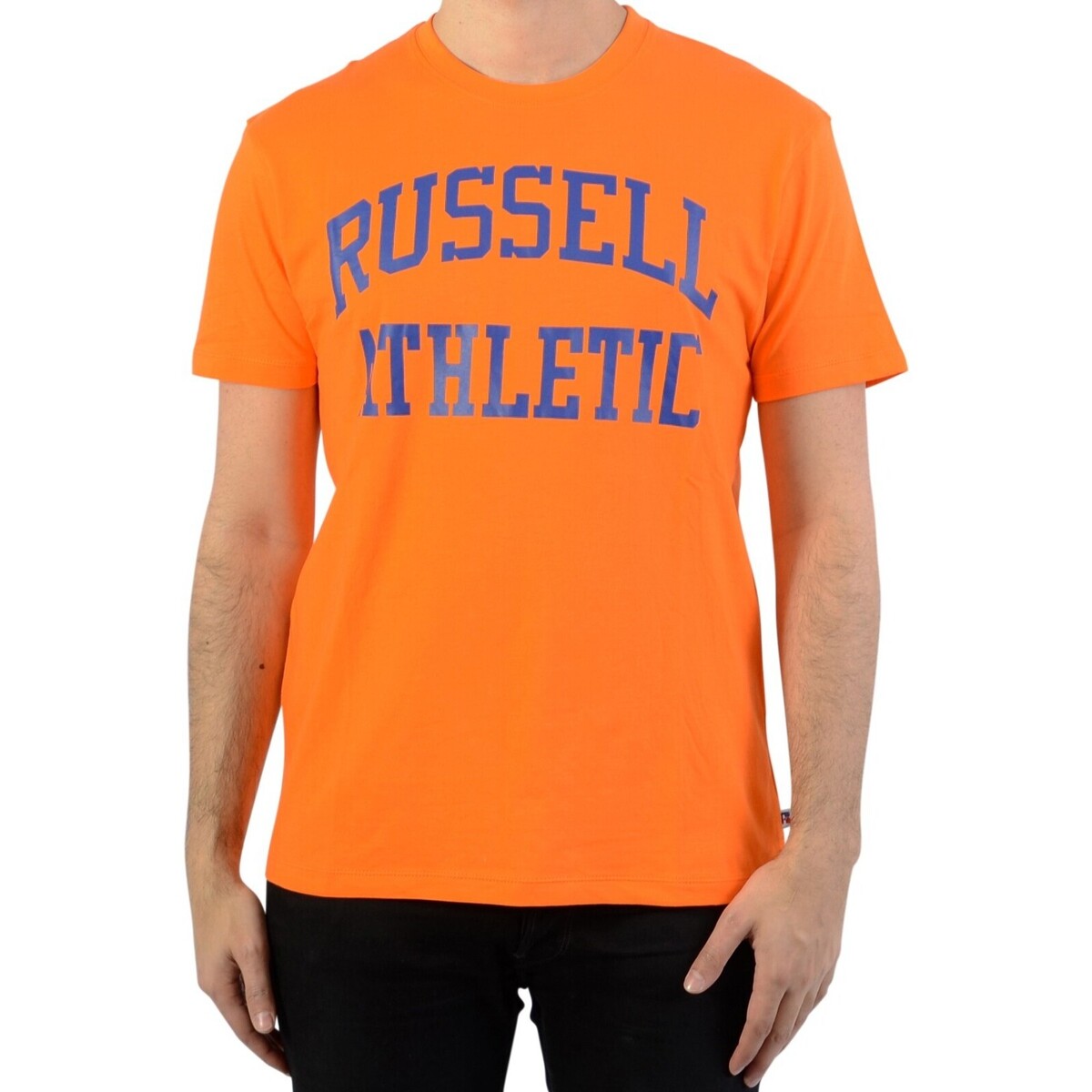 Oblačila Moški Majice s kratkimi rokavi Russell Athletic 131037 Oranžna