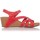 Čevlji  Ženske Sandali & Odprti čevlji Interbios 5633 Rdeča