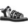 Čevlji  Deklice Sandali & Odprti čevlji Asso AG6703 Črna
