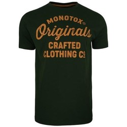 Oblačila Moški Majice s kratkimi rokavi Monotox Originals Crafted Črna