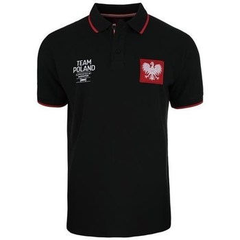 Oblačila Moški Majice s kratkimi rokavi Monotox Polo Team Poland Črna