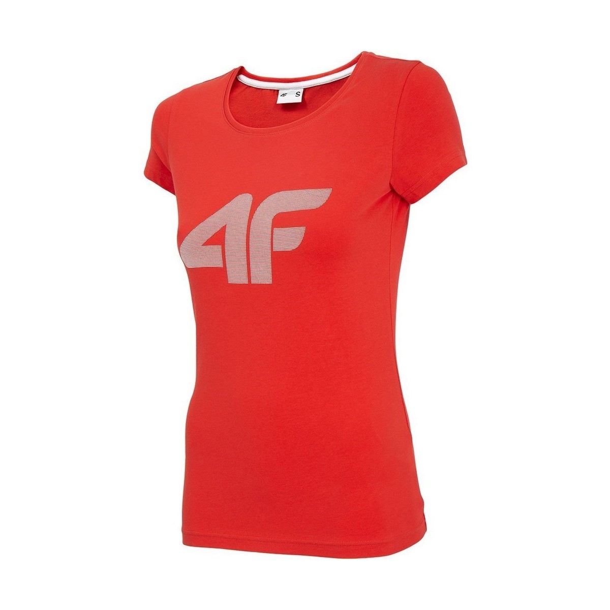 Oblačila Ženske Majice s kratkimi rokavi 4F TSD005 Rdeča