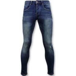 Oblačila Moški Jeans skinny True Rise 110246748 Modra