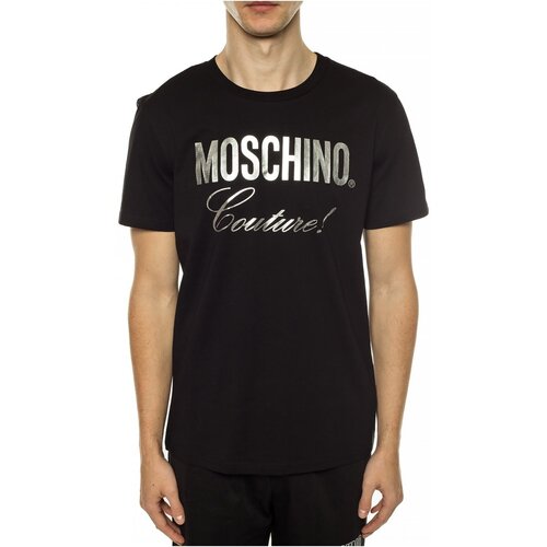 Oblačila Moški Majice s kratkimi rokavi Moschino ZPA0715 Črna