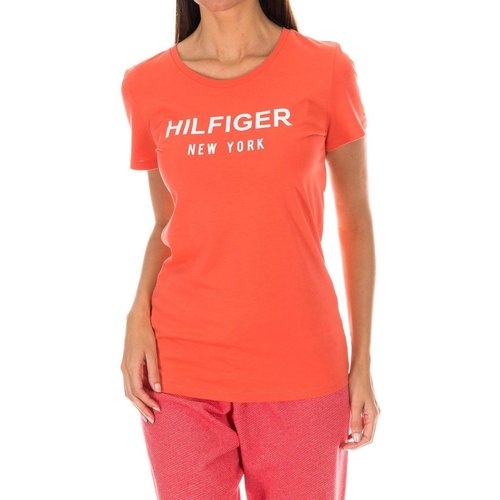 Oblačila Ženske Majice z dolgimi rokavi Tommy Hilfiger 1487906329-314 Rdeča