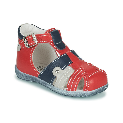 Čevlji  Dečki Sandali & Odprti čevlji Little Mary VERCORS Rdeča