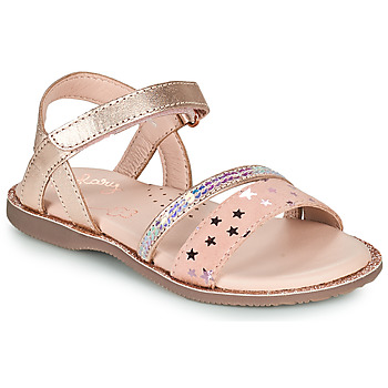 Čevlji  Deklice Sandali & Odprti čevlji Little Mary DOLERON Rožnata