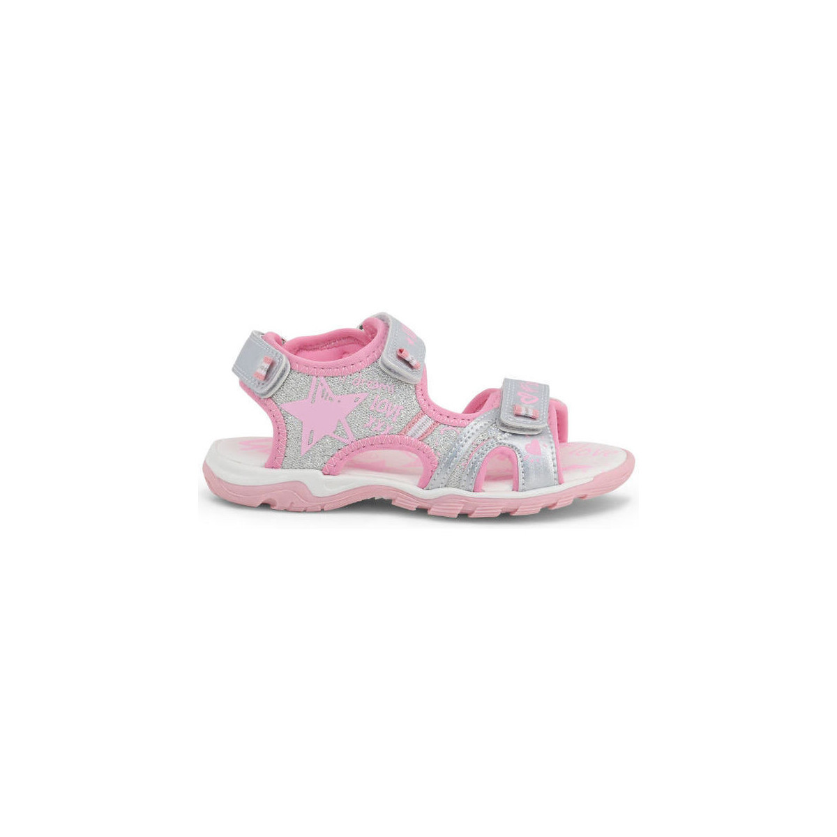 Čevlji  Moški Sandali & Odprti čevlji Shone 6015-025 Silver/Pink Siva