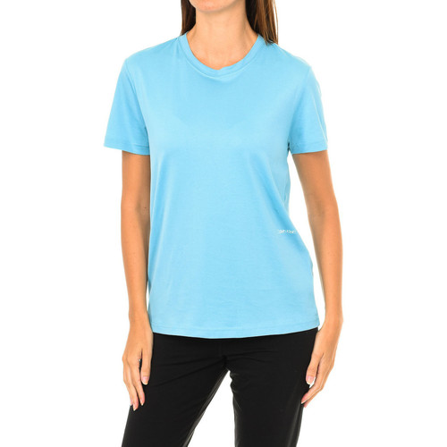 Oblačila Ženske Majice s kratkimi rokavi Calvin Klein Jeans K20K200193-409 Modra