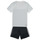 Oblačila Dečki Otroški kompleti Adidas Sportswear B 3S T SET Bela / Črna