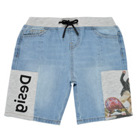 Oblačila Dečki Kratke hlače & Bermuda Desigual 21SBDD02-5053 Modra