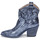 Čevlji  Ženske Gležnjarji Fru.it 6901-376-BLUE Modra