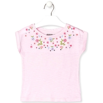 Oblačila Otroci Majice s kratkimi rokavi Losan 016-1003AL Rožnata