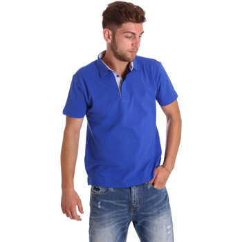 Oblačila Moški Polo majice kratki rokavi Bradano 000116 Modra