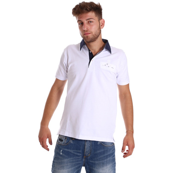 Oblačila Moški Majice & Polo majice Bradano 000115 Bela
