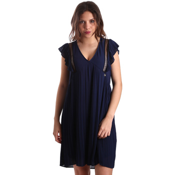 Oblačila Ženske Kratke obleke Gaudi 911BD15020 Modra