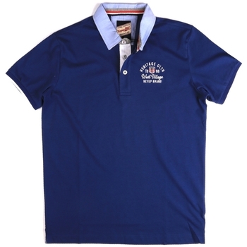 Oblačila Moški Majice & Polo majice Key Up 2G85R 0001 Modra