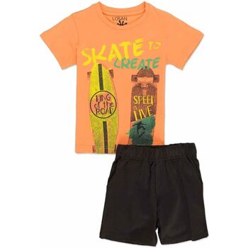 Oblačila Dečki Otroški kompleti Losan 815-8046AC Oranžna