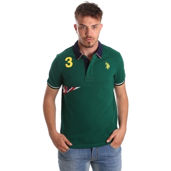 Oblačila Moški Majice & Polo majice U.S Polo Assn. 41029 51252 Zelena