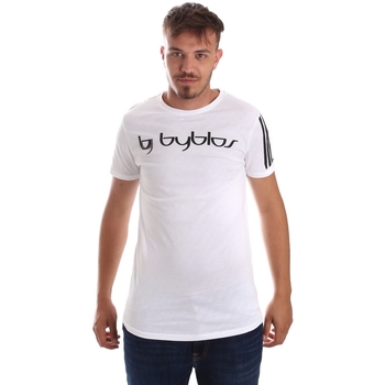 Oblačila Moški Majice & Polo majice Byblos Blu 2MT0016 TE0046 Bela