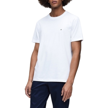 Oblačila Moški Majice & Polo majice Calvin Klein Jeans K10K105257 Bela