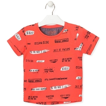 Oblačila Otroci Majice & Polo majice Losan 015-1003AL Oranžna