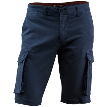 Oblačila Moški Kratke hlače & Bermuda Lumberjack CM80747 002 602 Modra