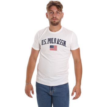 Oblačila Moški Majice s kratkimi rokavi U.S Polo Assn. 57117 49351 Bela