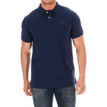 Oblačila Moški Polo majice kratki rokavi Hackett HM561790-588 Modra