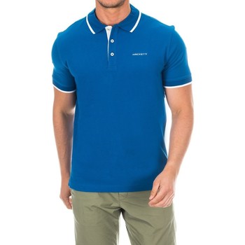Oblačila Moški Polo majice kratki rokavi Hackett HMX1000E-YONDER Modra
