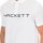 Oblačila Moški Polo majice kratki rokavi Hackett HMX1007B-WHITE Bela