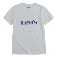 Oblačila Dečki Majice s kratkimi rokavi Levi's 9ED415-001 Bela