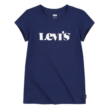 Oblačila Deklice Majice s kratkimi rokavi Levi's MODERN VINTAGE SERIF TEE Modra