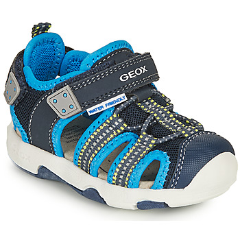 Čevlji  Dečki Športni sandali Geox SANDAL MULTY BOY Modra