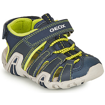 Čevlji  Dečki Športni sandali Geox SANDAL KRAZE Limeta