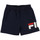 Oblačila Otroci Kratke hlače & Bermuda Fila Kids classic basic shorts Črna