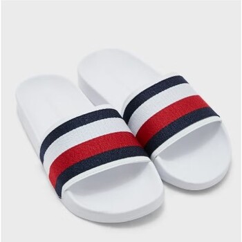 Čevlji  Ženske Japonke Tommy Hilfiger  Bela / Rdeča / Modra