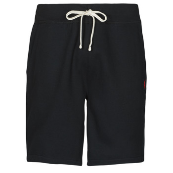 Oblačila Moški Kratke hlače & Bermuda Polo Ralph Lauren SHORT MOLTONE EN COTON LOGO PONY PLAYER Črna