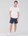 Oblačila Moški Kratke hlače & Bermuda Polo Ralph Lauren SHORT PREPSTER AJUSTABLE ELASTIQUE AVEC CORDON INTERIEUR LOGO PO Modra