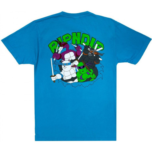 Ripndip Teenage mutant tee Modra