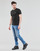 Oblačila Moški Majice s kratkimi rokavi Calvin Klein Jeans YAF Črna