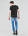 Oblačila Moški Majice s kratkimi rokavi Calvin Klein Jeans YAF Črna