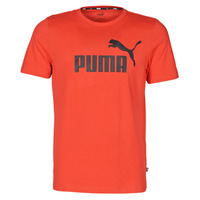 Oblačila Moški Majice s kratkimi rokavi Puma ESSENTIAL TEE Rdeča