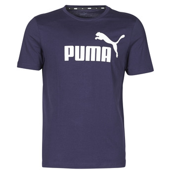 Oblačila Moški Majice s kratkimi rokavi Puma ESSENTIAL TEE Modra