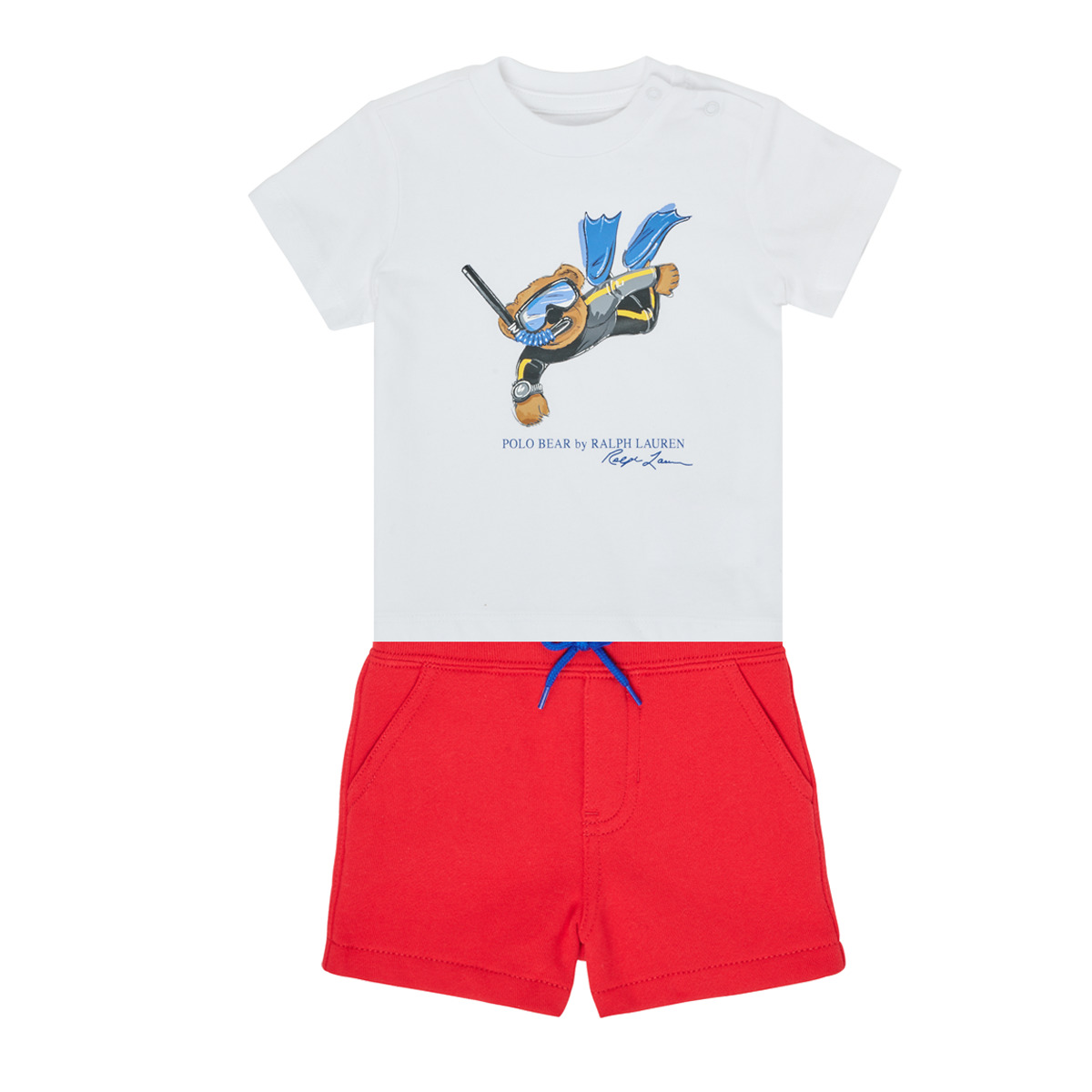Oblačila Dečki Otroški kompleti Polo Ralph Lauren SOULA Večbarvna