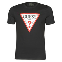 Oblačila Moški Majice s kratkimi rokavi Guess CN SS ORIGINAL LOGO TEE Črna