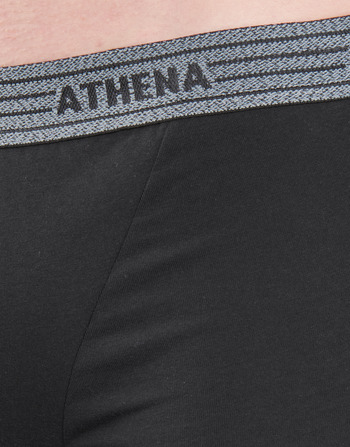 Athena BASIC COTON  X4 Siva / Črna / Bela / Črna